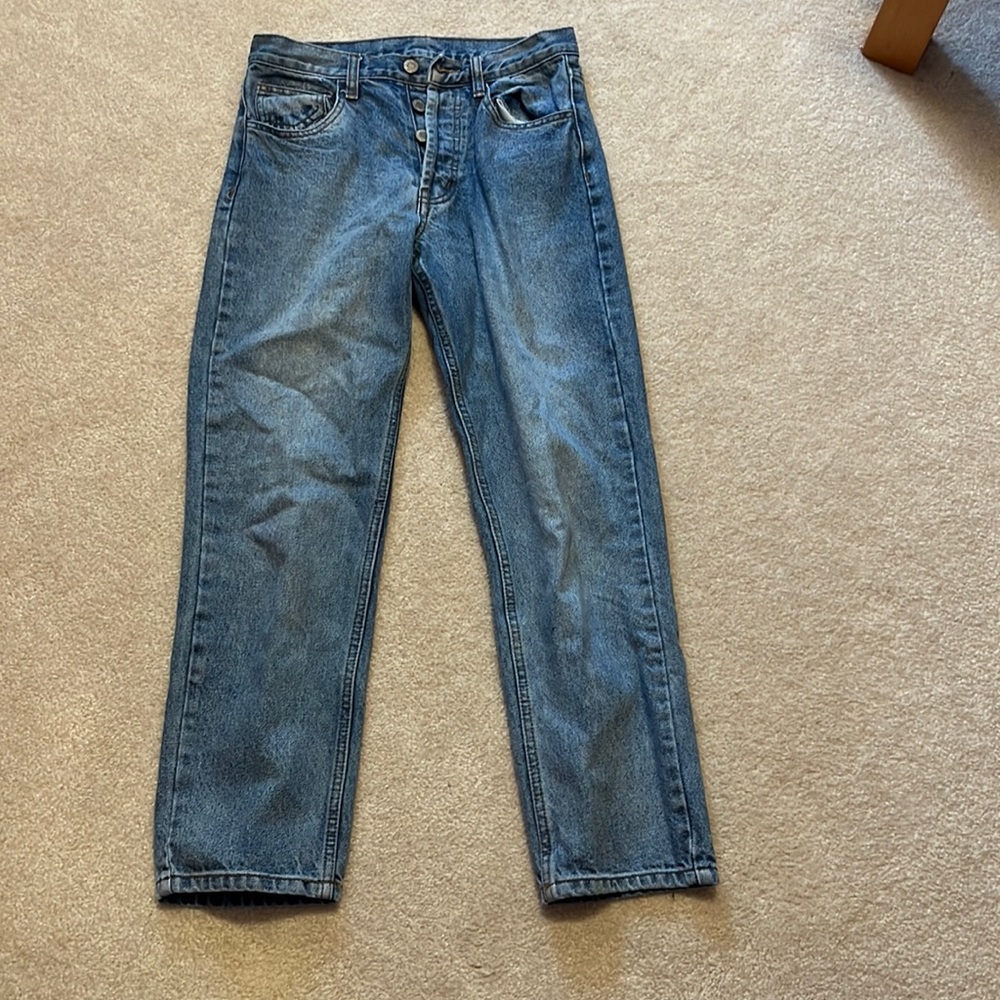 Mid rise jeans